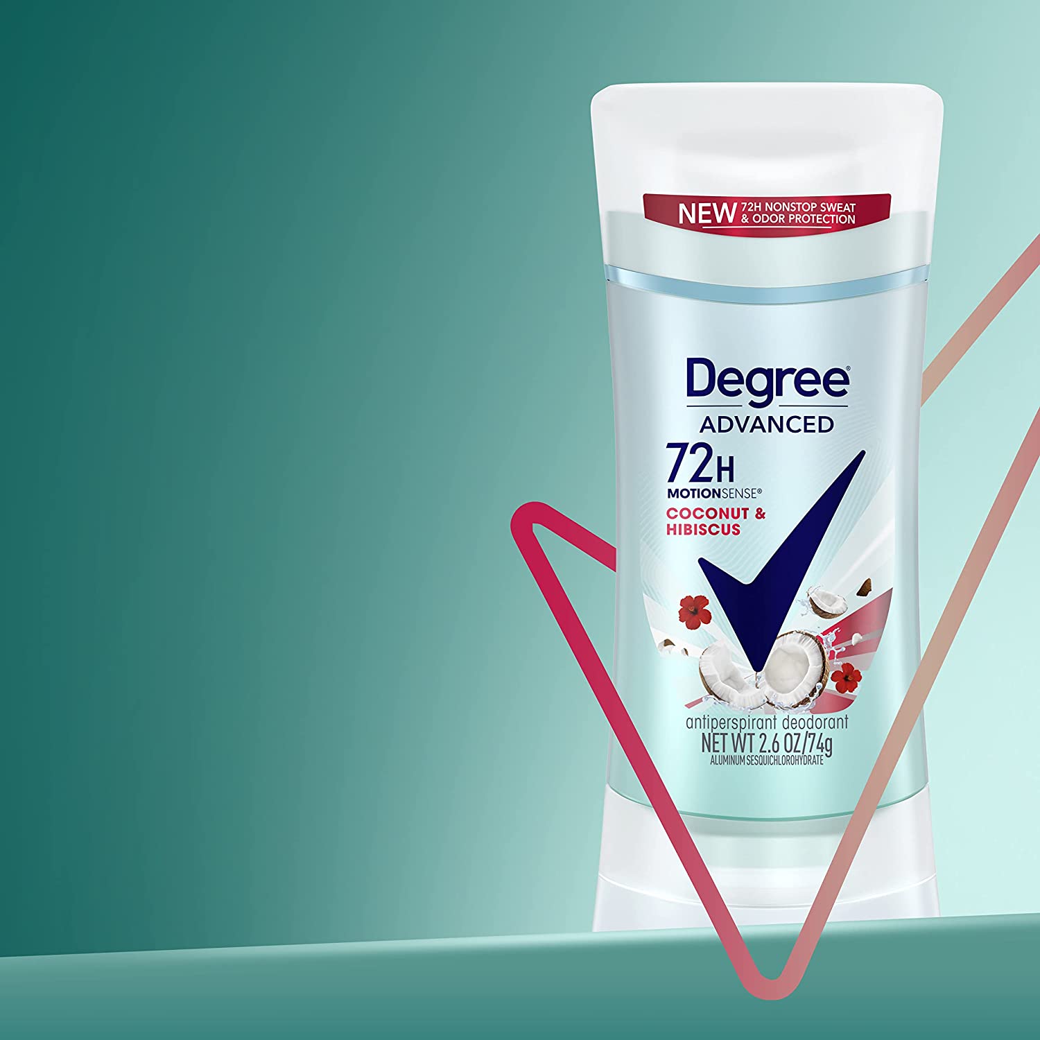Degree Antiperspirant Deodorant 72-Hour Sweat and Odor Protection Lavender and Waterlily Antiperspirant for Women with?MotionSense?Technology 2.6 oz 4 Count - Image 13